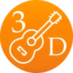 3d guitar fingering chart - ho android application logo